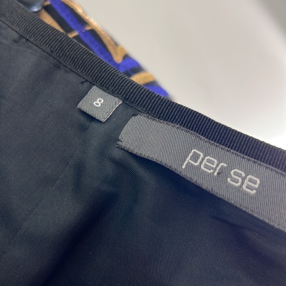 PER Se embroidered skirt. - Picture 9 of 11